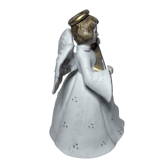 Berman & Anderson Angel with Mandolin Music Box - Silent Night, Japan Vintage - Picture 4 of 9